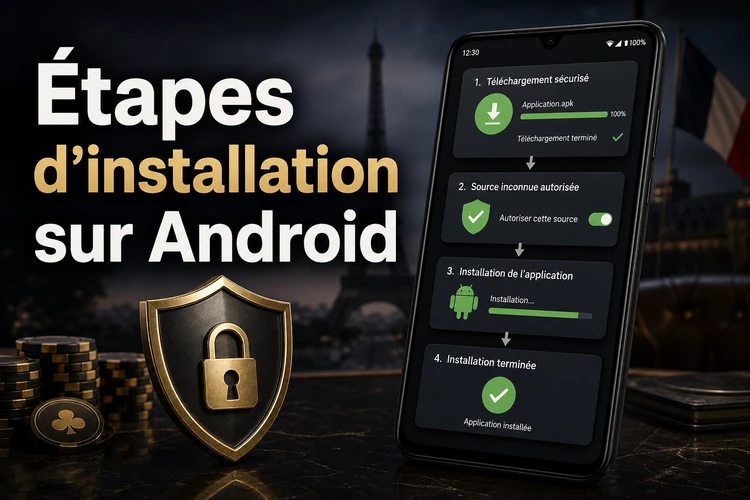 Étapes d'installation sur Android