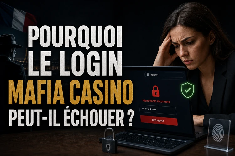 Pourquoi le login Mafia Casino peut-il échouer ?
