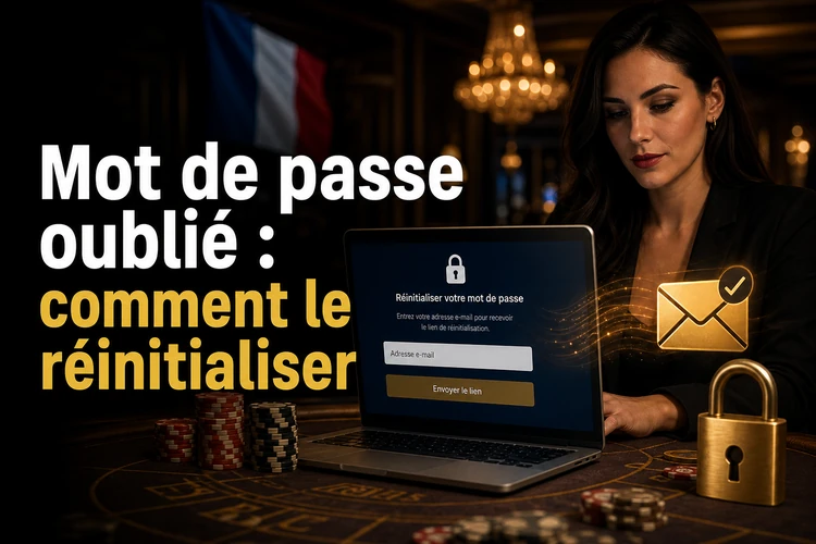 Mot de passe oublié : comment le réinitialiser