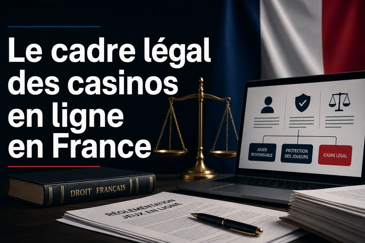 Le cadre légal des casinos en ligne en France