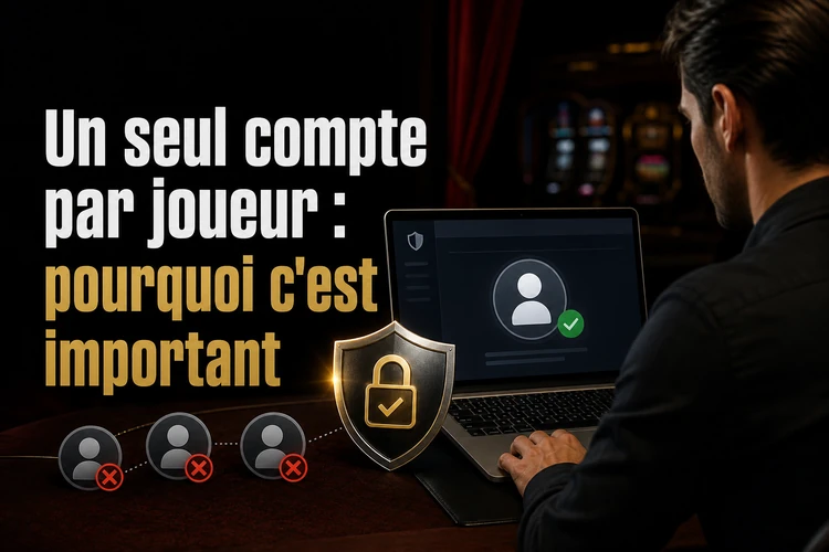Un seul compte par joueur : pourquoi c'est important